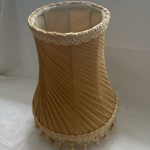 Vintage gold pleated fabric - vintage,