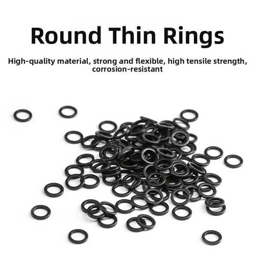 Tippet rings 100 pack - rings,