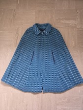 Vintage 1970 100% Wool Cape