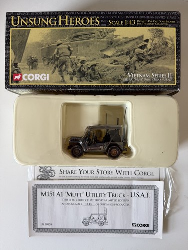 Corgi unsung heroes 43 - heroes, 1:43