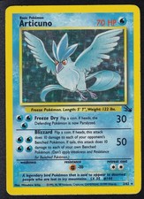 Articuno 2/62 1999 Fossil unlimited WOTC Holo