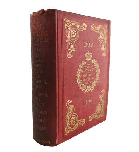 Dod peerage baronetage - peerage,,