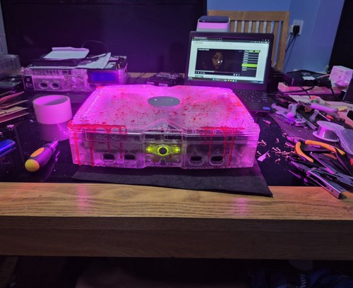Original crystal xbox new - original,