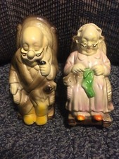 Old Man and Woman in Rocking