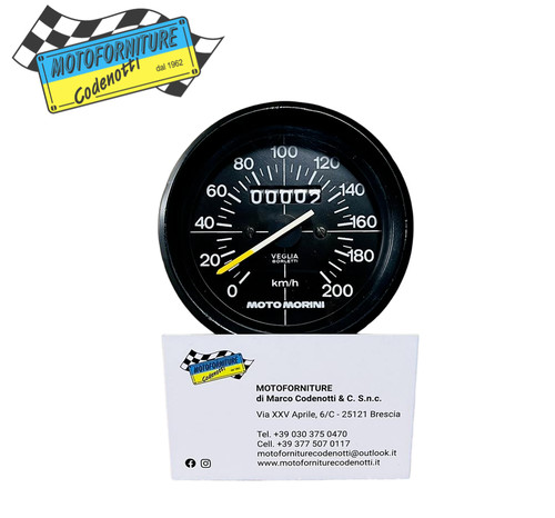 Original mechanical odometer