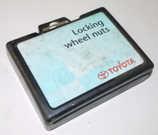 Toyota Corolla MK9 E12 2004 - Factory Locking Wheel Nuts & Key