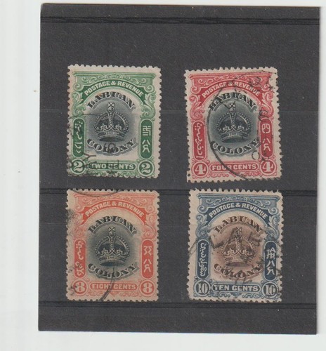 Labuan 1902 1903 sg118 - labuan,, 1902-1903,