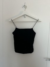 Women’s Black Vest Top