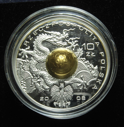 Poland silver proof zlotych - silver, 10