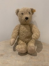 Vintage Steiff Teddy Bear 1920’s classic with original yellow tag in ear