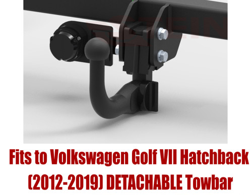 Detachable tow bar for - bar,