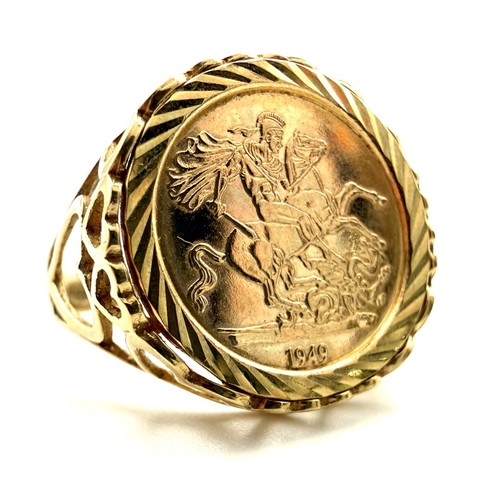 9ct gold george dragon - gold,