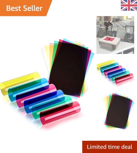 Assorted color acetate film - color,