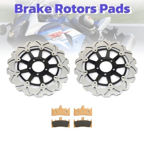 Front brake discs pads - discs,