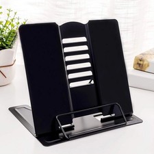 Portable Folding Desk Book Stand Reading Cookbook Holder Bookstand Adjustable UK