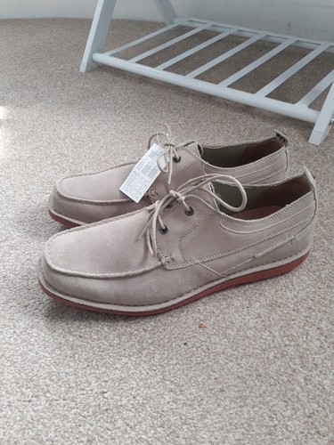 New mens rockport beige - new,