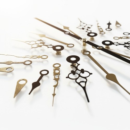 Clock hands replacement metal - hands,