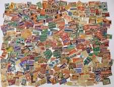 600 matchbox labels america - matchbox,