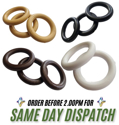 Curtain pole rings - curtain,