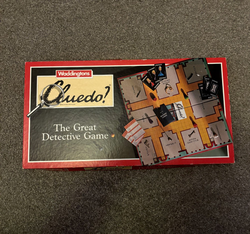 Waddingtons 1989 cluedo parts - waddingtons,