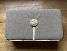 Vintage Style Lisbeth Dahl Jewellery/Keepsake Box Fabric Cover Good Condition 