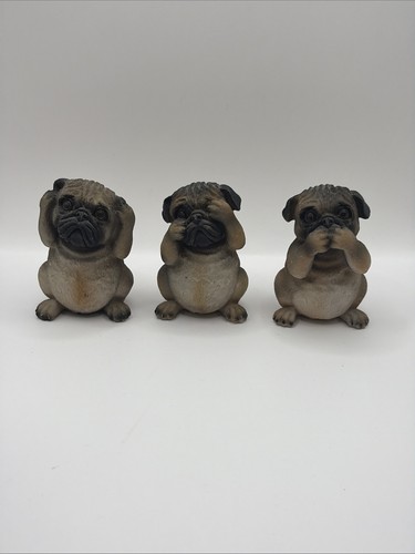 Nemesis now three wise pugs - now,