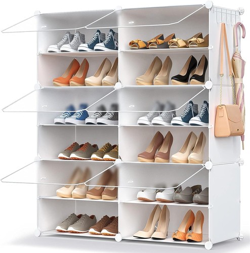 Shoe storage rack - rack, closet
