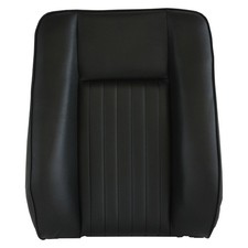 Deluxe Black Vinyl Centre Seat