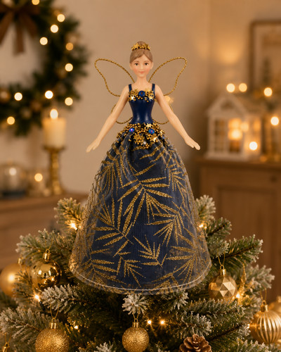 Gisela graham blue and gold - gisela,
