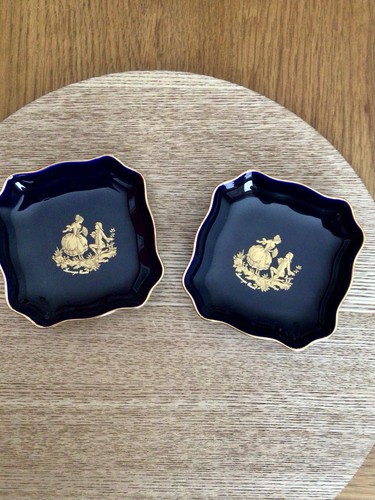 Limoges castel 22k gold square - castel,