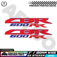 2x HONDA CBR 600RR Vinyl Decal