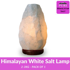 Himalayan Salt White Lamp