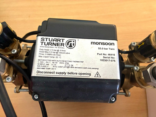 Stuart turner monsoon bar - turner, s3.0