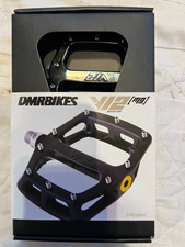 DMR V12 [mg] Pedals  BLACK Magnesium Lightweight Flat Platform Pedal 350g MTB DH