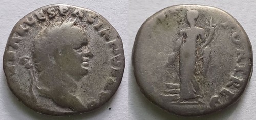 Vespasian denarius 70 - ar, ad