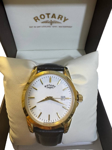 Rotary watch mens - mens, tone