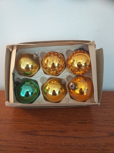 Vintage 1960s glass christmas - 1960s,