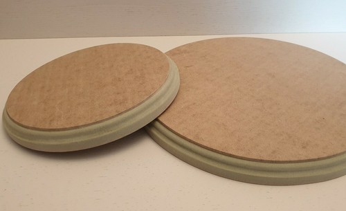 22mm thick round mdf display - thick,
