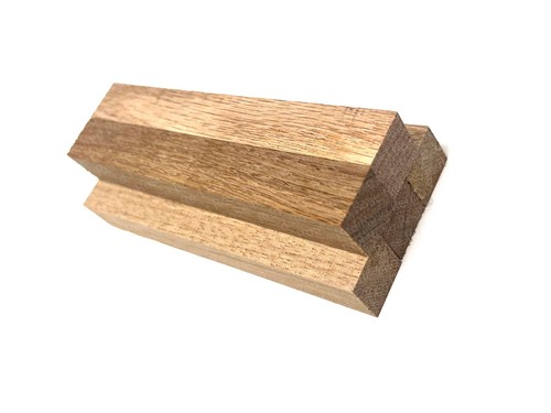 Solid oak block pen blanks - solid,