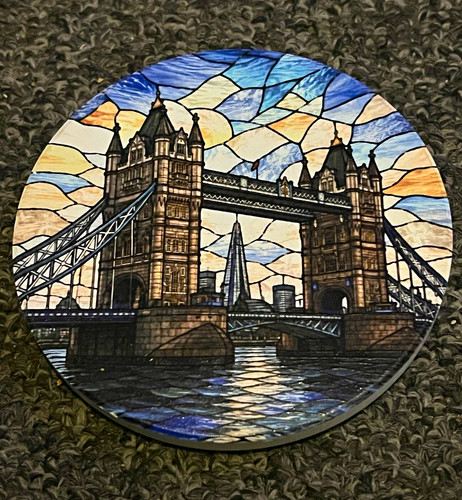 Round tower bridge ceramic - round,