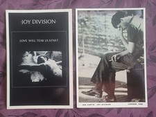 Joy Division Love Will Tear Us Apart Ian Curtis London 1980 punk Postcards lot