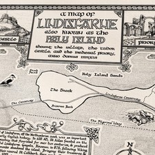 The Lindisfarne Map - Fine Art Prints by Manuscript Maps