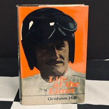 SIGNED GRAHAM HILL LIFE AT THE