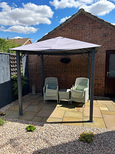 Square freestanding garden - freestanding,