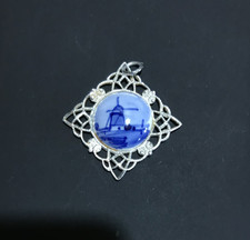 SMALL VINTAGE SILVER TONE