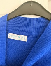 Blue Knitted Sweater. Still