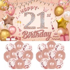 21st Birthday Backdrop Age 21