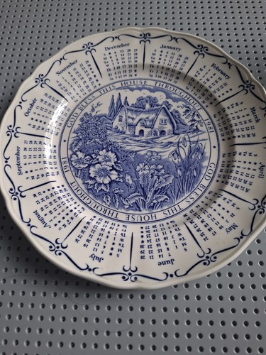 Ringtons 1981 calendar plate - 1981,