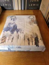 Villa Nova W228 x Drop 137cm Norland Pair Lined Eyelet Curtains, Indigo #288