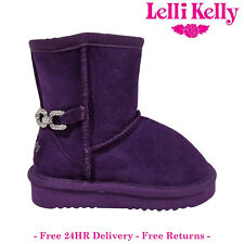 Lelli Kelly Girls Boots Purple